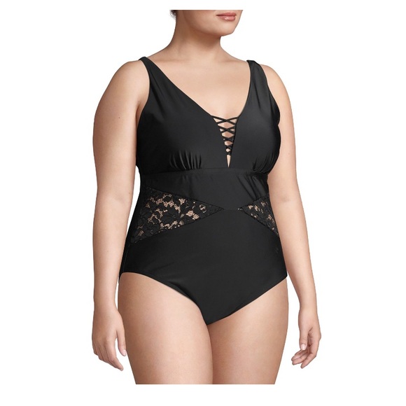 Women’s plus size swimsuit Terra & Sky 3X 4X 5X - Picture 4 of 4